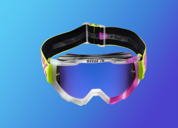 100% Accuri Tootaloo Mirror Blue Lens мотоочки