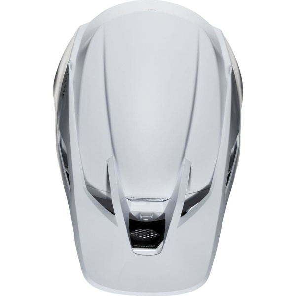 Fox Racing V3 Solids White/Silver шлем кроссовый Fox Racing V3 Solids White/Silver шлем кроссовый