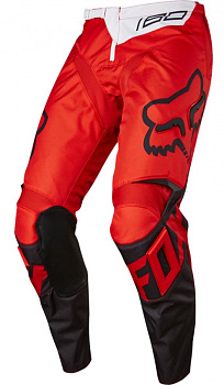 Fox Racing 180 Race 2017 мотоштаны, красно-черный