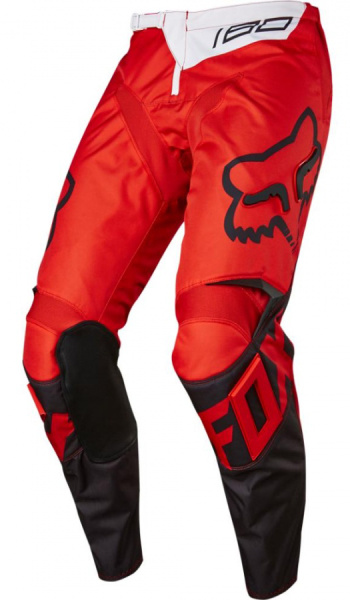 Fox Racing 180 Race 2017 мотоштаны, красно-черный