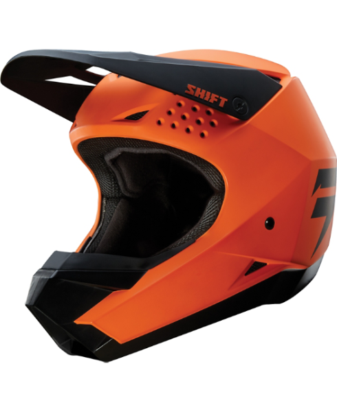Shift White 2018 шлем кроссовый, оранжевый