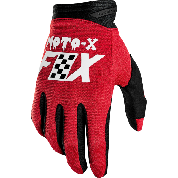 Fox Dirtpaw Czar 2019 мотоперчатки, красный