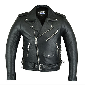 First M777 EAGLE Косуха мужская кожаная с орлом First M777 EAGLE Косуха мужская кожаная с орлом