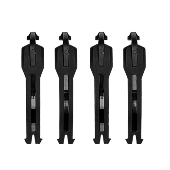 Leatt ADV 7.5 Strap Kit Black ремешок для мотобот (4 шт.), черный