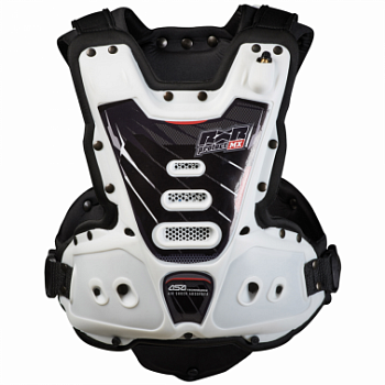 RXR Strongflex JR панцирь детский с пневмоамортизацией, белый