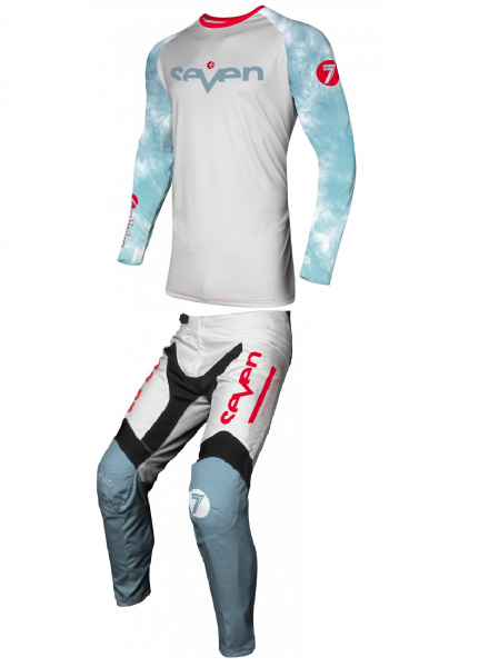 Seven Vox Ethika Youth Vapor джерси подростковая, бело-голубой Seven Vox Ethika Youth Vapor джерси подростковая, бело-голубой