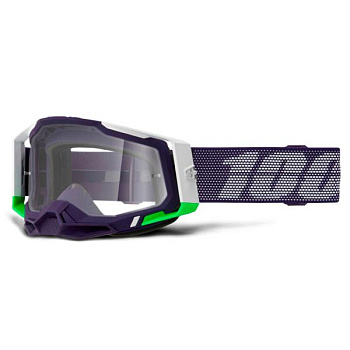 100% Racecraft 2 Krakov / Clear мотоочки 100% Racecraft 2 Krakov / Clear мотоочки