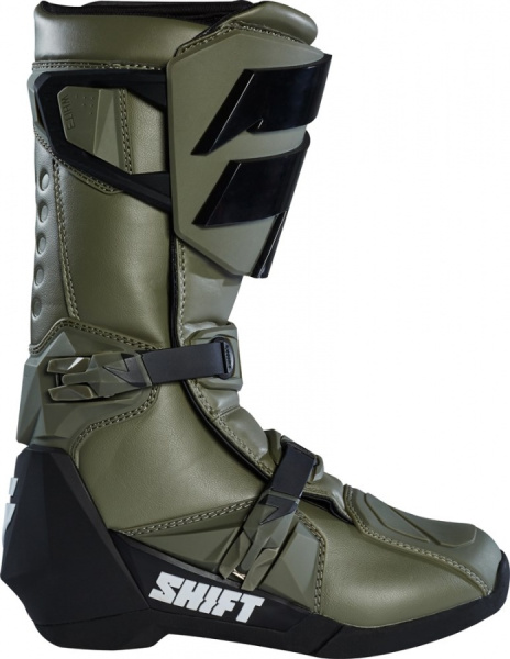 Shift White Label 2018 мотоботы, зелено-черный