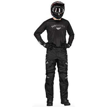 Fly Racing Patrol Overboot 2023 Black/White комплект эндуро Fly Racing Patrol Overboot 2023 Black/White комплект эндуро