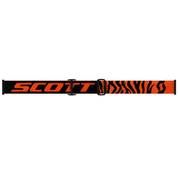 Scott Hustle MX Black/Fluo Orange/Orange Chrome Lens мотоочки