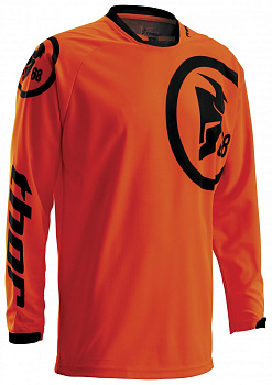 Thor Phase Gasket джерси подростковая, оранжево-черный