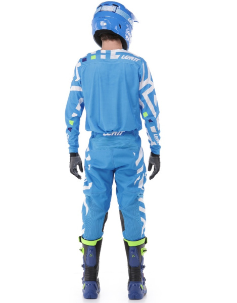 Leatt 3.5 Ride Kit 2024 Cyan комплект мотоштаны + джерси