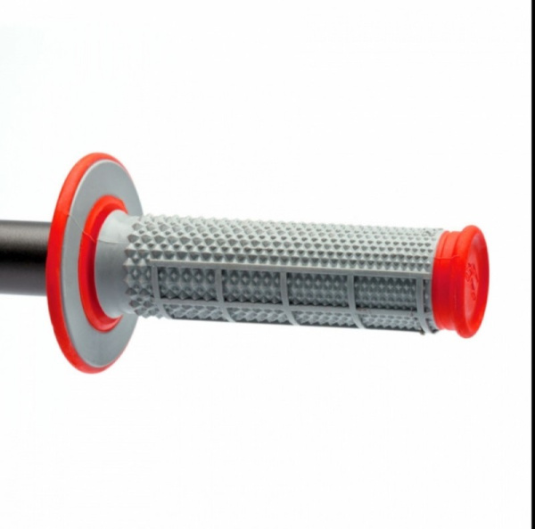 Renthal MX Dual Compound 1/2 Waffle грипсы на руль, оранжевый