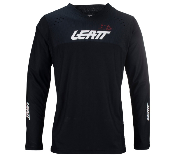 Leatt Moto 4.5 Enduro 2025 Black джерси Leatt Moto 4.5 Enduro 2025 Black джерси