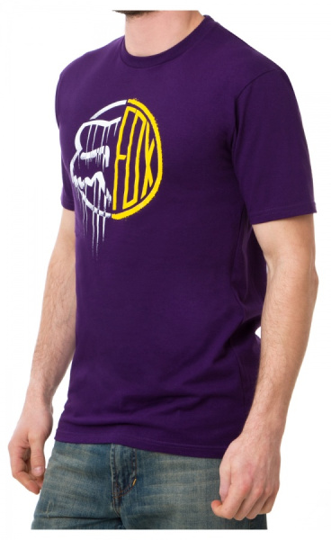 Fox Stereotic SS Tee футболка, пурпурный