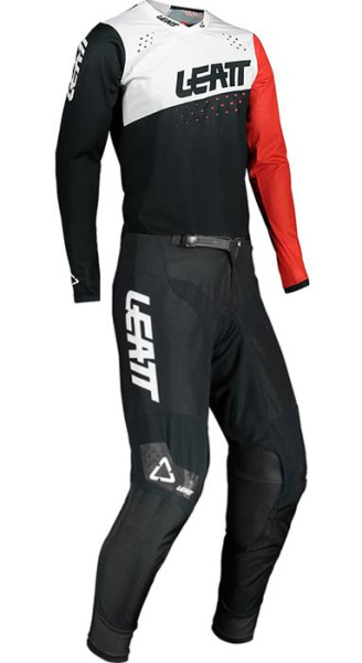 Leatt GPX 4.5 2021 Black/White комплект