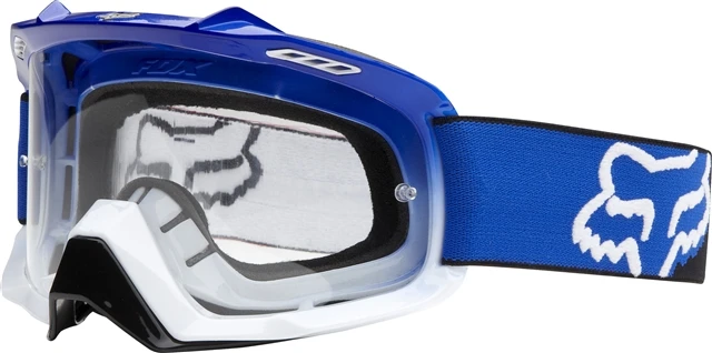 Fox Air Space Blue White Fade мотоочки, сине-белый