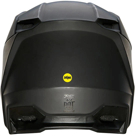 Fox Racing V1 Matte 2022 Black шлем кроссовый