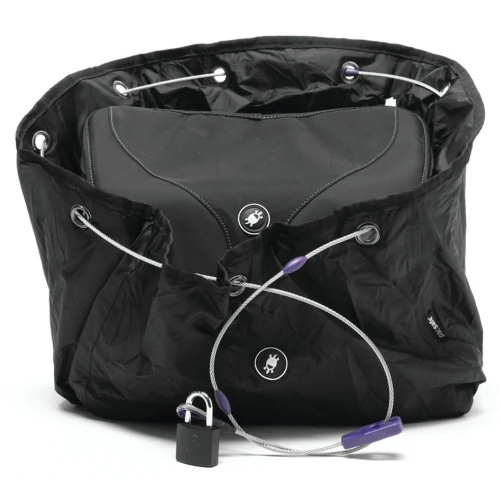 PacSafe C25L сумка с тросом, черный