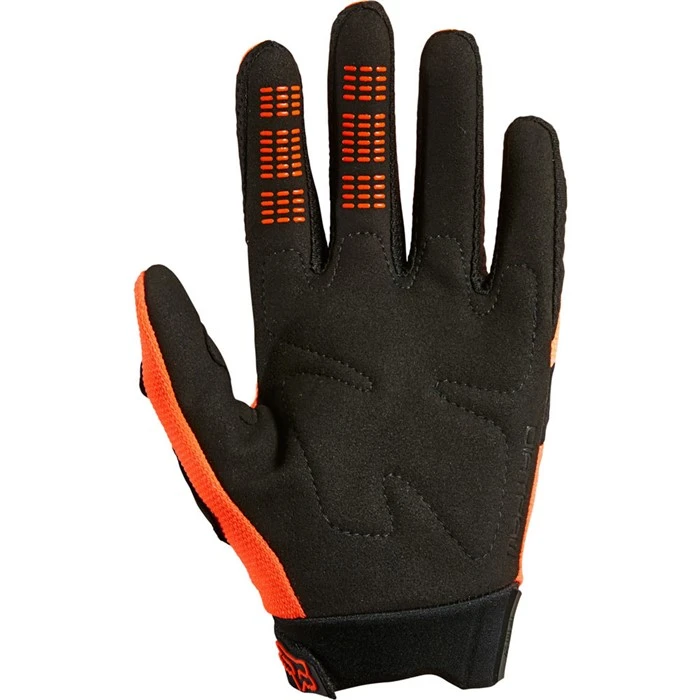 Fox Dirtpaw Youth Flow Orange мотоперчатки подростковые