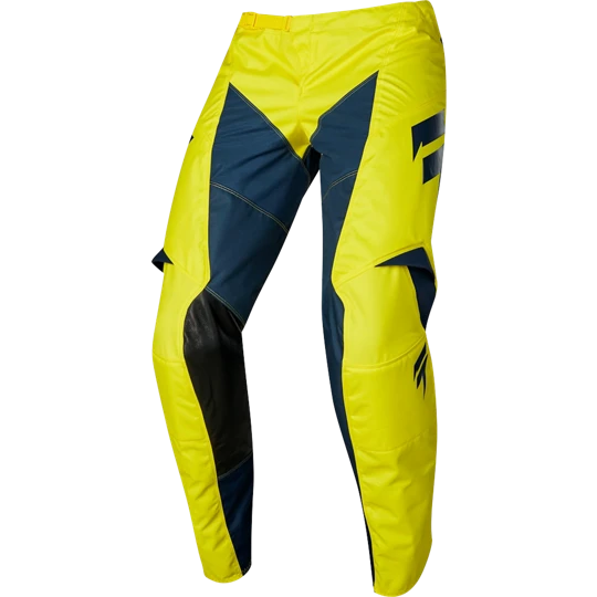 Shift White York Youth Yellow/Navy мотоштаны подростковые