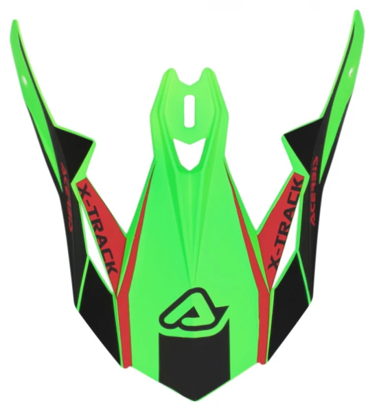 Acerbis X-TRACK 22-06 Fluo-Green/Black козырек к шлему