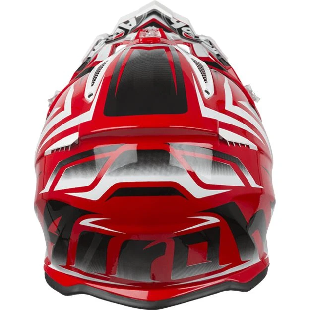 Airoh Aviator 2.3 шлем внедорожный, красно-бело-черный