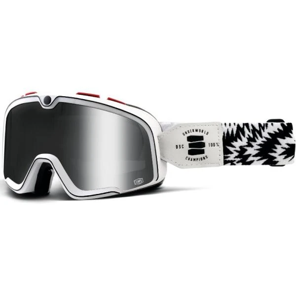 100% Barstow Death Spray Silver Lens мотоочки