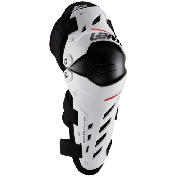 Leatt Dual Axis Junior White наколенники подростковые, белый