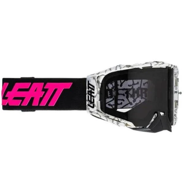 Leatt Velocity 6.5 Bones / Smoke 28% мотоочки, двойная линза