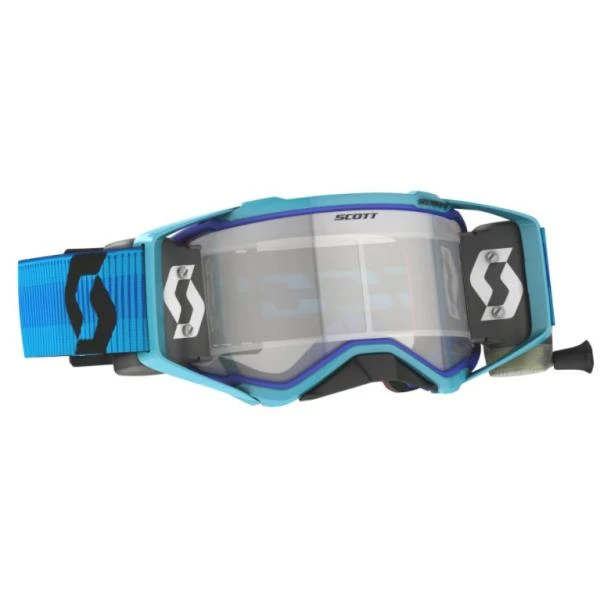 Scott Prospect WFS Blue/Black Сlear Lens мотоочки с перемоткой