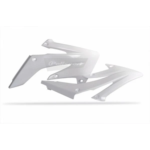 Polisport пластик боковой Honda CRF250R 04-07, белый (8410300001)