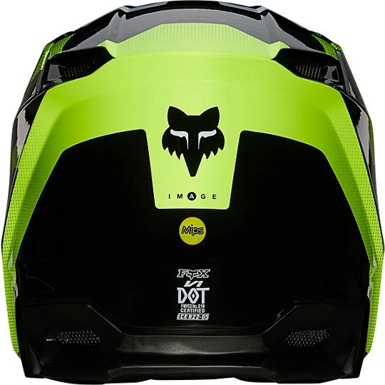 Fox Racing V1 Tayzer Black шлем кроссовый