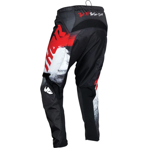 Thor Sector Vapor Red Black, мотоштаны