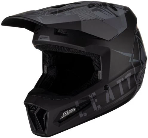 Leatt 2.5 V23 Stealth шлем кроссовый