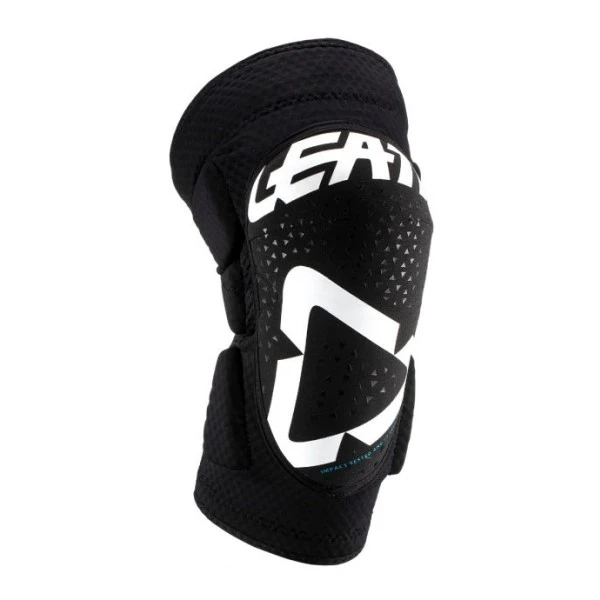 Leatt 3DF 5.0 наколенники короткие, бело-черный