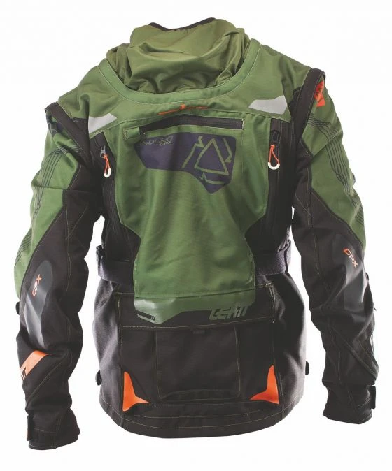 Leatt GPX 5.5 мотокуртка эндуро, черный-хаки