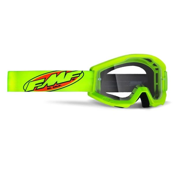 FMF Powercore Core Yellow мотоочки, прозрачная линза