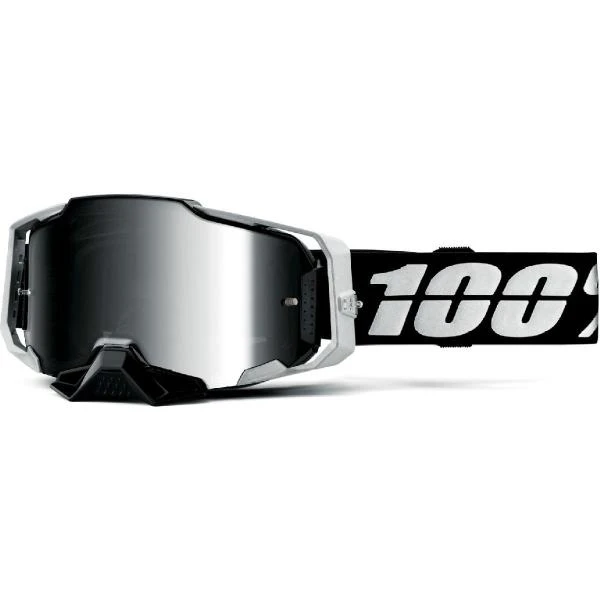 100% Armega Renen S2 / Mirror Silver Lens мотоочки
