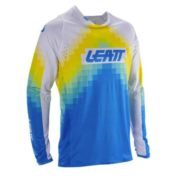 Leatt Moto 4.5 Lite 2026 Pixel Blue джерси, синий