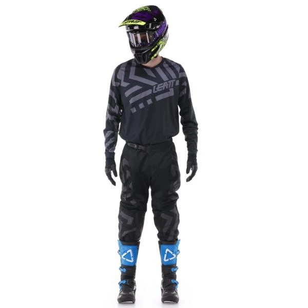 Leatt 3.5 Ride Kit 2024 Stealth комплект мотоштаны + джерси