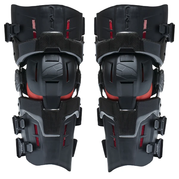 EVS RS9 Pro Knee Brace наколенники, черно-красный