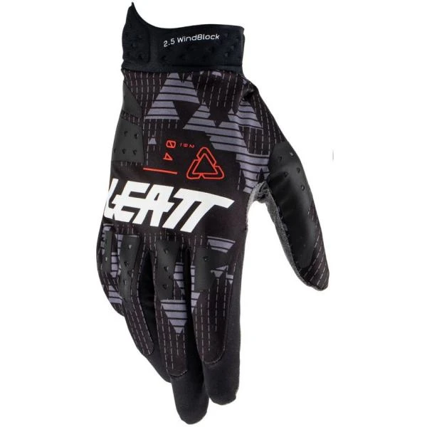 Leatt Moto 2.5 Windblock 2025 Black мотоперчатки, черный