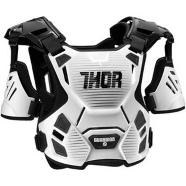 Thor Guardian Youth панцирь с плечами подростковый, бело-черный