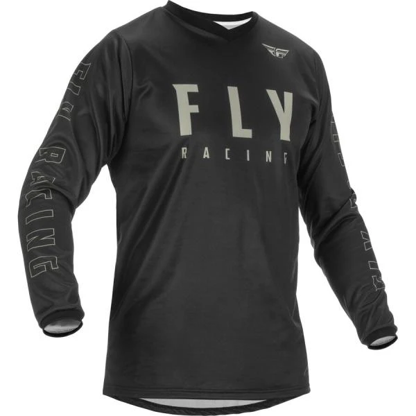 Fly Racing F-16 2022 джерси, черно-серый
