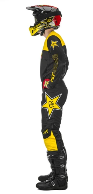 Fly Racing Kinetic Rockstar 2021 комплект, желто-черный