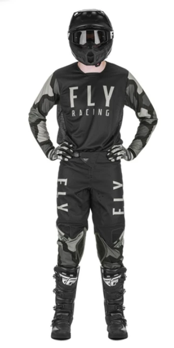 Fly Racing Kinetic K221 2021 джерси, черно-серый