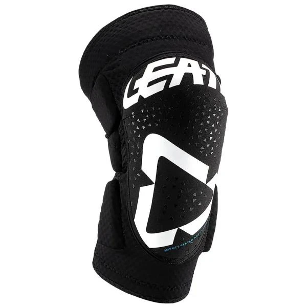 Leatt 3DF 5.0 Kids наколенники детские, черно-белый