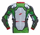 Zandona Spartakus 190/8 панцирь с плечами и локтями, белый