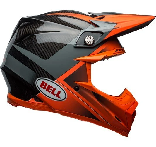 Bell Moto-9 Flex Hound шлем кроссовый, оранжево-серый